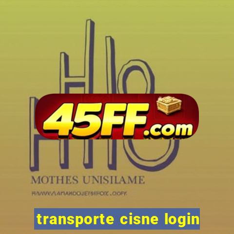transporte cisne login